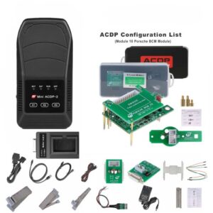 yanhua mini acdp 2 programmer with module10 for porsche bcm package key programming support add key & all key lost from 2010 2018