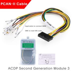 yanhua mini acdp acdp 2 module3 with license a50e a50b a50d for read & write bmw dme isn code by obd